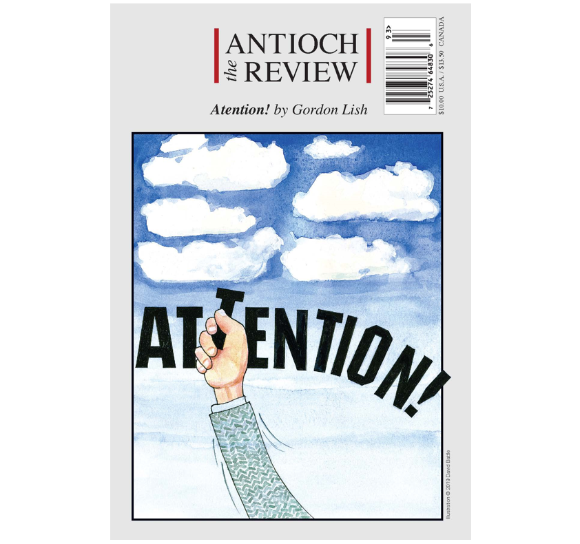 review.antiochcollege.org/fall-2019

Heinrich Böll’s “Cause of Death: Hooked Nose” captures Nobel laureate Böll’s vivid imagery about the corollary of unfettered hatred, unchallenged propaganda, and fearful inertia for countries, communities, and consciences. Poignant then. Pertinent today."