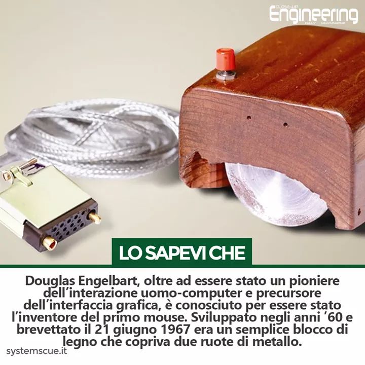cuenews_it's tweet photo. Ecco come nacque il primo #mouse 🐀 Quale delle tre conoscevate per essere le 'figlie' di Douglas #Engelbart? 🤔
#SystemsCuE #CuE #ingegneria #informatica #engineering #ingegneriainformatica #Informatico #tecnologia #ScienzaETecnologia #scienza #23gennaio https://t.co/0qypf5RUWO