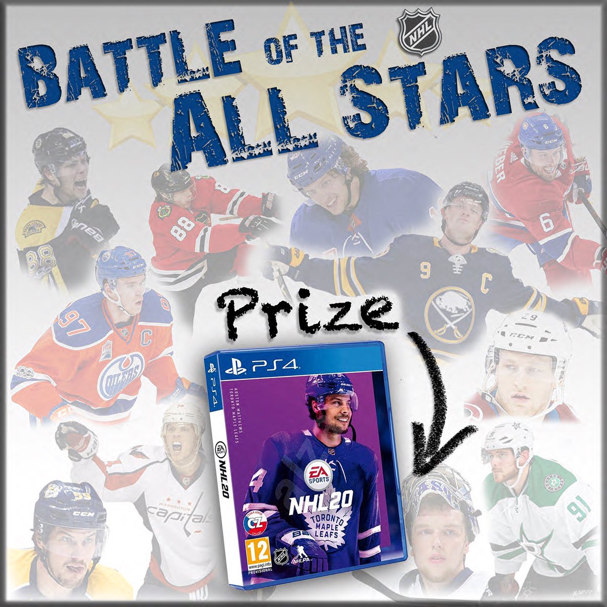 FntsyHockeyBros's tweet image. #ContestAlert - We’re giving away a copy of NHL20 in our Battle of the All-Stars contest! To enter:

1. Follow @fntsyhockeybros and @canadagt
2. RT and Like this tweet.
3. Reply with your All-Star pick.

If your pick is the ASG MVP, you could win! Enter on Insta for a 2nd entry!