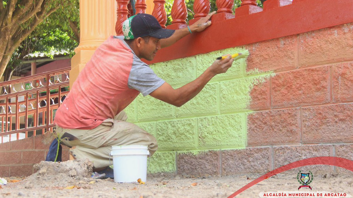 ArcataoSv's tweet photo. ¡Estamos por finalizar las obras de remodelación en el Parque de la Colonia Jesús Rojas!

Trabajamos arduamente para construir un lugar más acogedor para todas las familias Arcatenses, que ahora contarán con un espacio más amplío para su recreación. https://t.co/ulhKimJ6fI