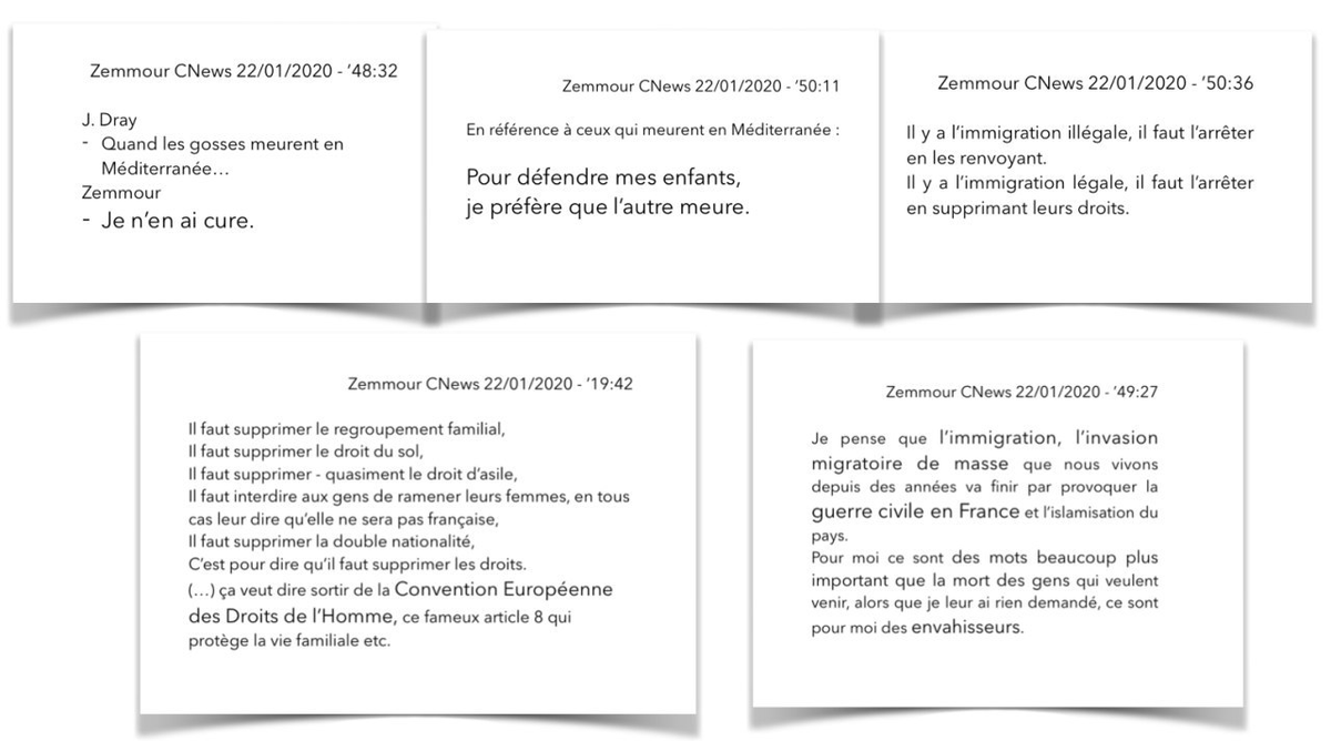 slpng_giants_fr's tweet photo. Ça faisait longtemps que #Zemmour n'avait pas débité ses horreurs sur #CNews. Il était pourtant embauché pour ça.
Il a rattrapé son retard hier dans #FaceALInfo. C'est à vomir. Et c'est en différé, donc la chaîne est co-responsable de ces propos.😠
#CSA #DiscoursDeHaine #Récidive https://t.co/tkJfaOYn5s