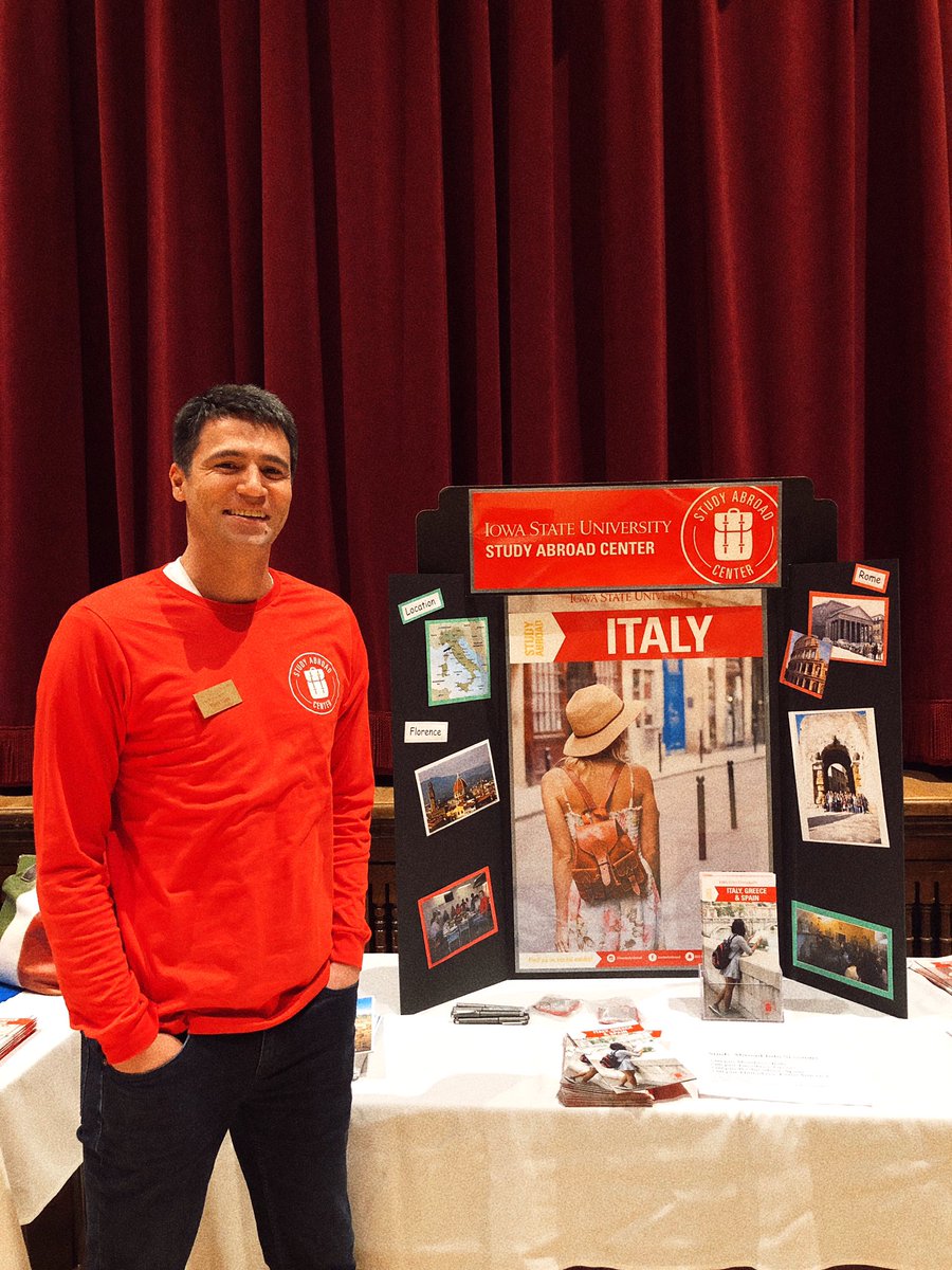 The Study Abroad Fair is happening NOW! Come visit us in the MU until 1:30.