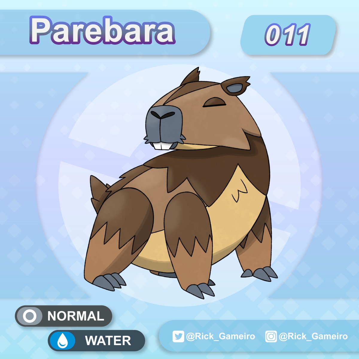 Meka_Zeca's tweet photo. The evolution line of the regional rodent.
#PokemonBrasil #FakemonBrasil #FakeRegion #Fakegen #Fakemon #Pokemon #pokemonfanart https://t.co/OuuJkSWHVL