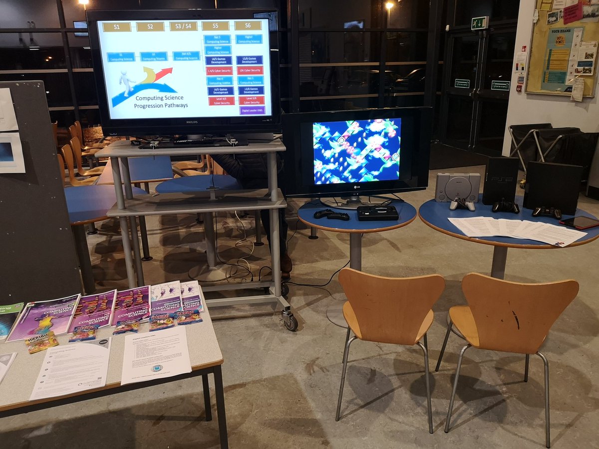 DennyComputing's tweet image. Come to the Computing stall and find out about your options for next year @DennyHighSchool #Nat4 #Nat5 #HigherComputing #GameDevelopment #DigitalLeaders 🌐🖥️
