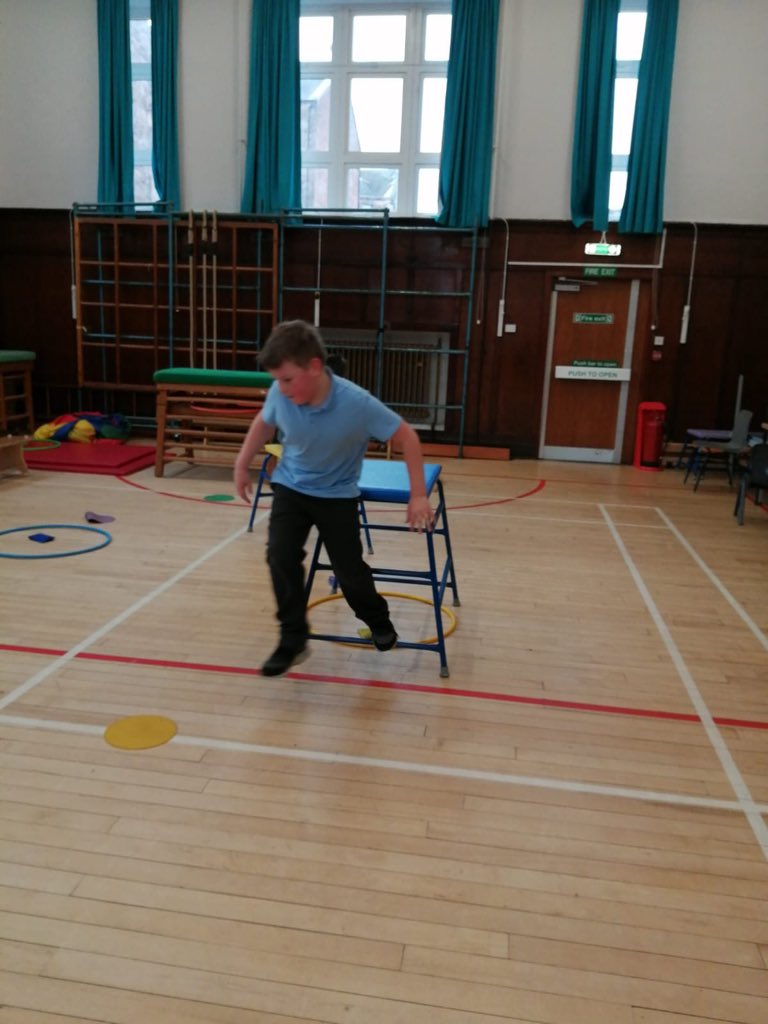 StCharlesGla's tweet photo. The @CofGCollege students were in to work with our LCR classes again today. There were lots of exciting activities going on tailored to suit the individual children. #ActiveKids #DevelopingSkills #IndividualisedSupport @ActiveschoolsTM https://t.co/aYXH7GF6Zl