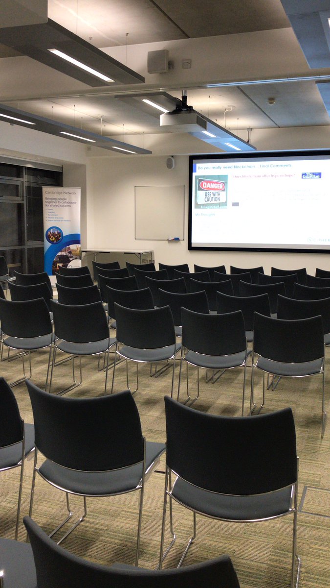 Vitarissltd's tweet photo. At the @CambNetwork event this evening!  When I’m not tweeting ... do find me! https://t.co/4XlKVyTaxl
