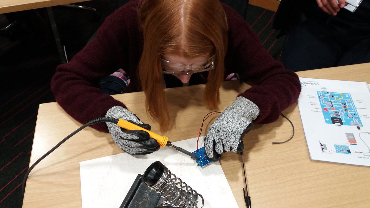 Kris_harrison34's tweet photo. Holding our first @Leonardo_UK family STEM event at our Luton site tonight, building speakers with @SmallpeiceTrust. Great to see so much interest in #Engineering and some fantastic electronics skills from the students and parents! https://t.co/6s8Oz6GtQ5