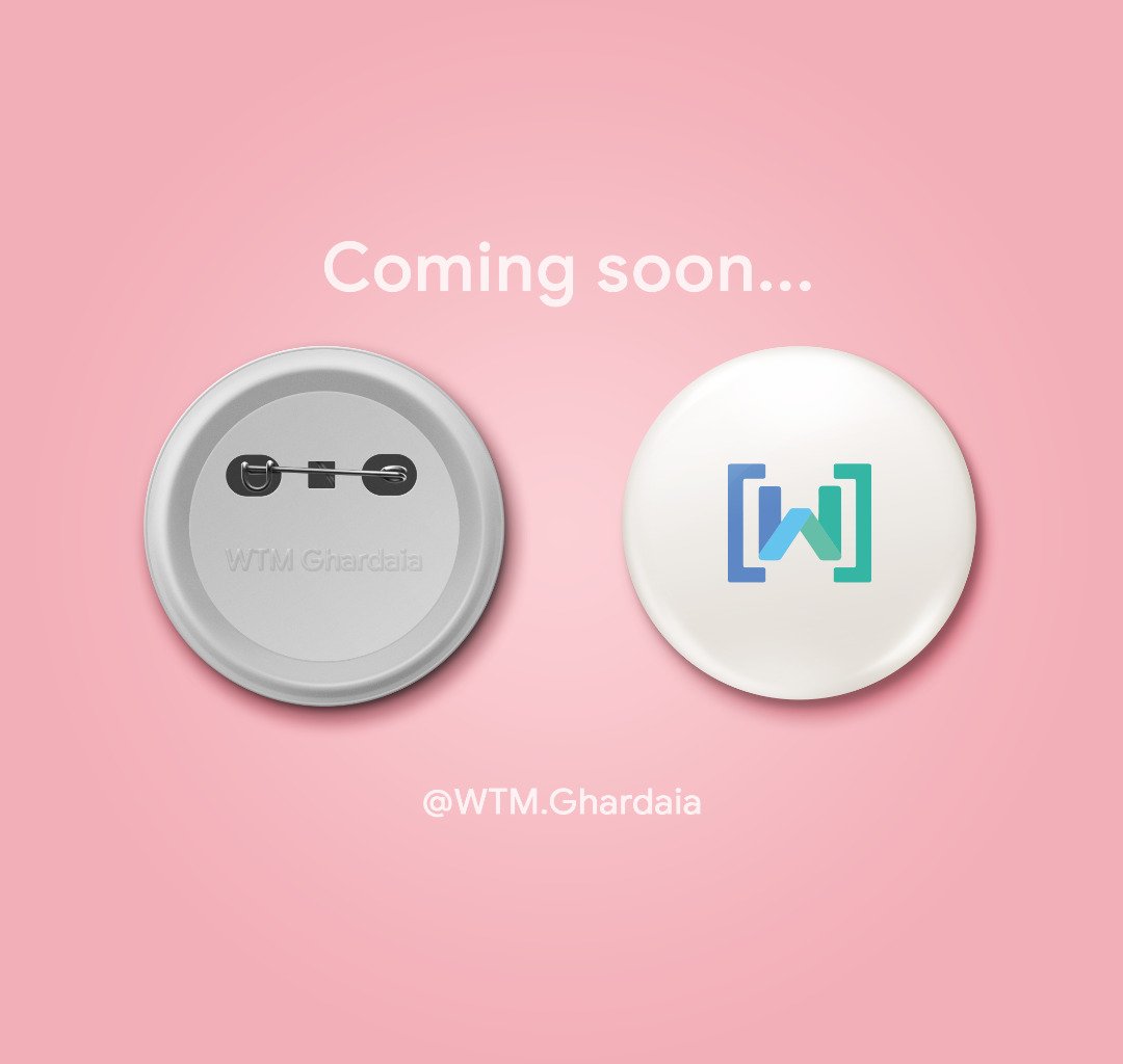 [Women Techmakers Ghardaia] 
هي مجموعة محلية، انشأتها شركة Google لتخدم الإناث المهتمات بالتكنولوجيا من برمجة، تصميم.. الخ، تنظم أحداث و ورشات تدريبية في مختلف المجالات تابعونا فهناك الكثير من البرامج في انتظاركم
تابعونا على انستغرام عبر الرابط:
instagram.com/wtm.ghardaia?i…