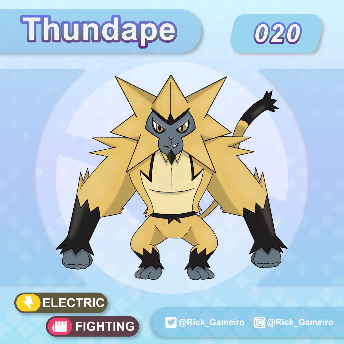 Meka_Zeca's tweet photo. The evolution line of the Golden Lion Tamarin.
#PokemonBrasil #FakemonBrasil #FakeRegion #Fakegen #Fakemon #Pokemon #pokemonfanart https://t.co/D7mDNnm3DC
