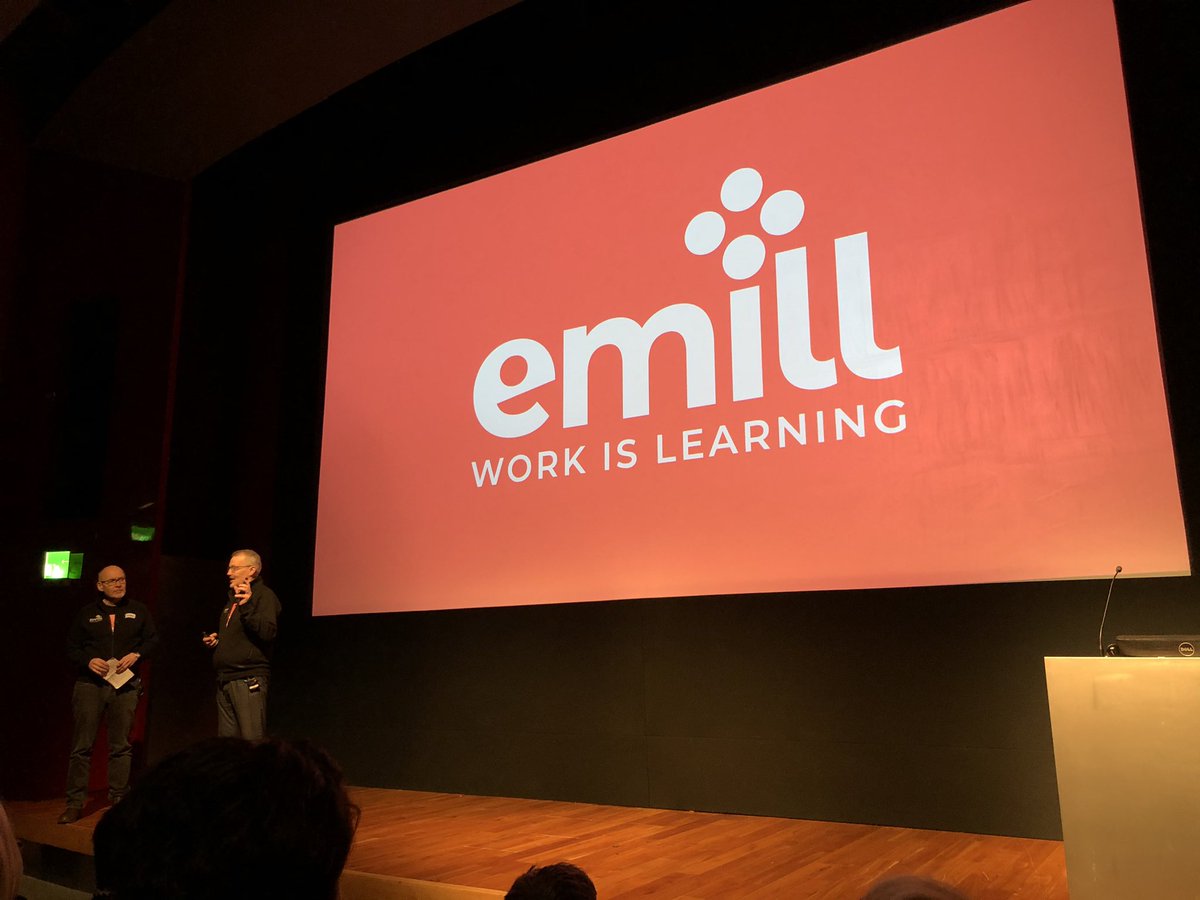 Rilimam's tweet photo. ”Oppiminen on osa työtä tulevaisuudessa, ei enää vain koulutuspäiviä.” @IlkkaHalava IlonaIT:n  #Emill sovellus on yksi ratkaisu opettajien ja oppilaiden tueksi. #Oppiminen #Työ #TVT #Opetus #TVT #Opetusteknologia #IlonaBett https://t.co/qoqsRzfVFy