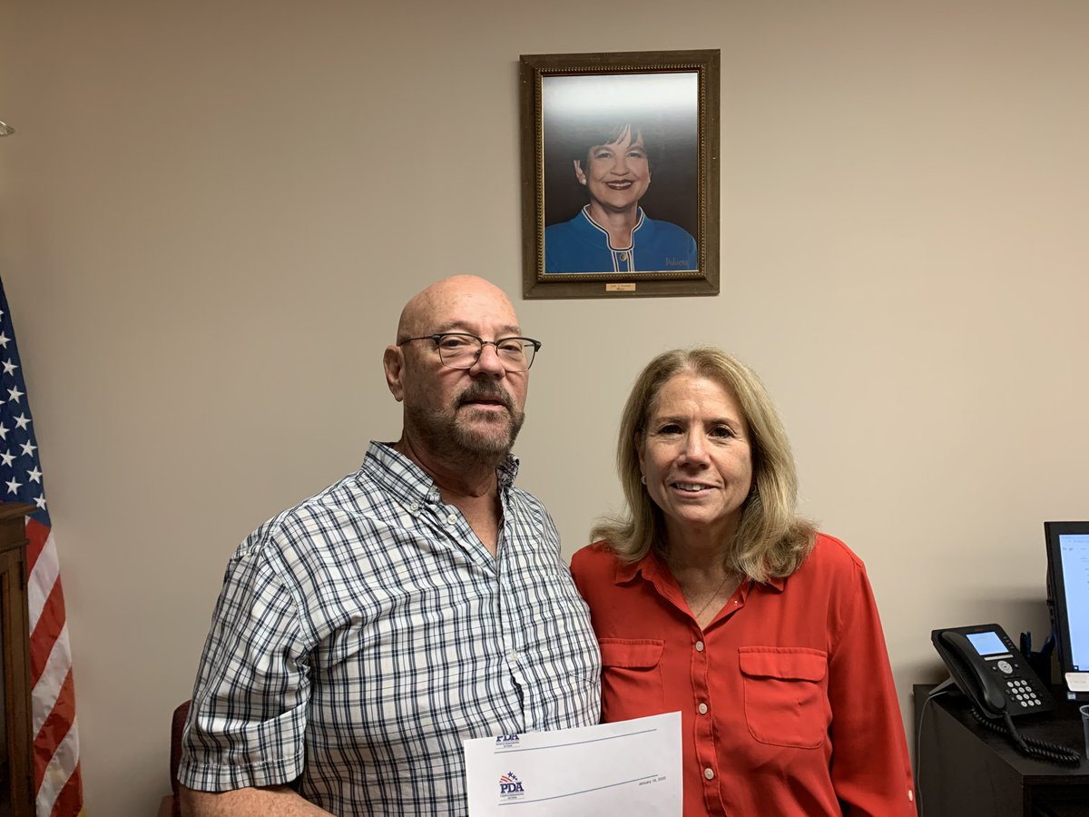 pdamerica's tweet photo. Thank you Mitchell for delivering #PDAmerica #EducateCongress letters to @RepLoisFrankel office in Boca Raton https://t.co/0WDLzYZrro