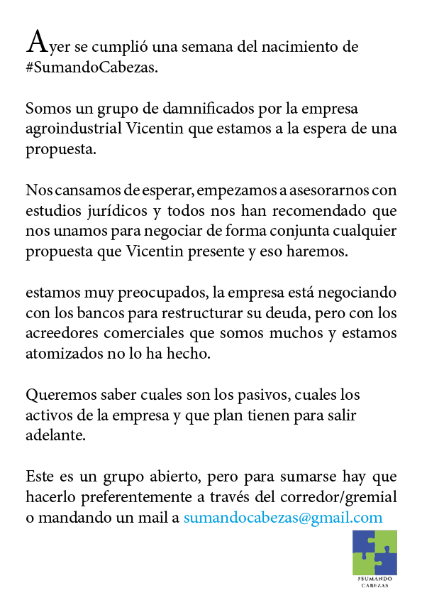 Sumando Cabezas tweet media