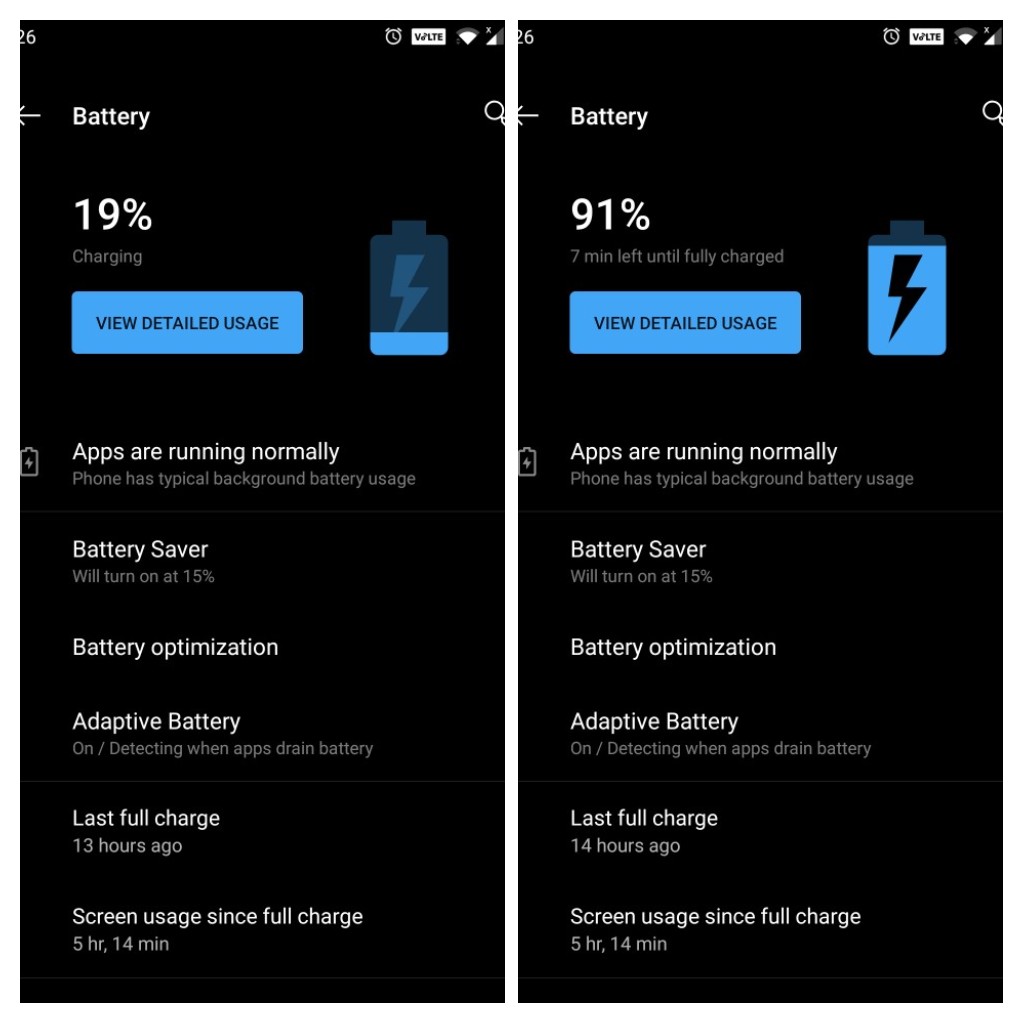fayazsheikh789's tweet photo. Only 70% charge in an hour .
Is this so called DASH CHARGE
which charges about 60% battery in 30mins???? Is it so @oneplus @OnePlus_IN https://t.co/dDbkjeAk1a