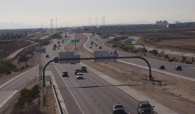 ArizonaDOT's tweet photo. NEW: Plan for closures on L-303 starting Friday night. MORE: https://t.co/EIF7AIvQMY https://t.co/LnGL2fhp9b