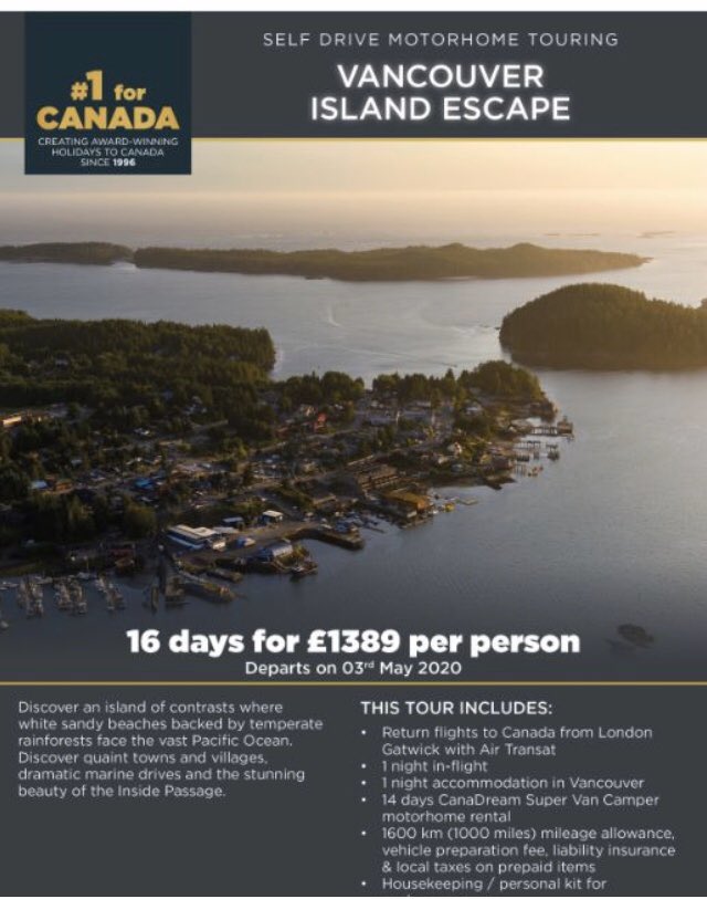 Everyone wants to escape to Vancouver Island - a right Royal Destination!! 👑 ✈️
 #HolidayLounge #visitVancouver