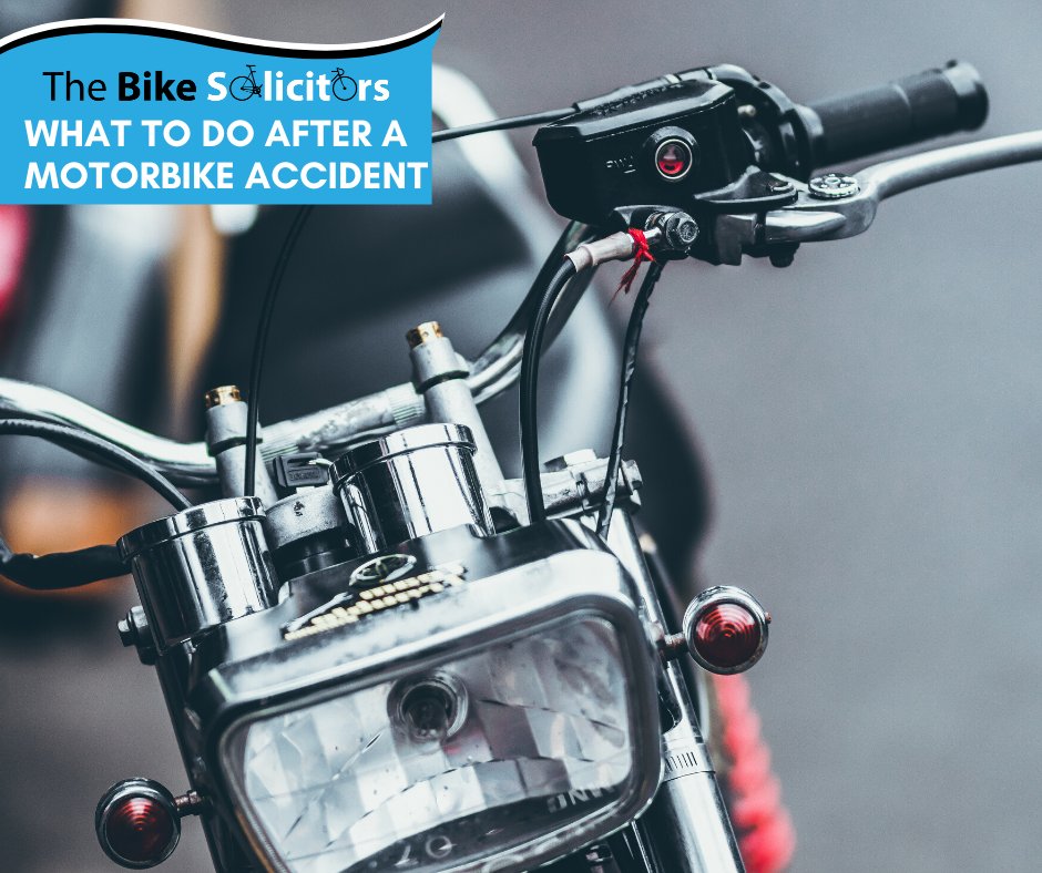 Had a #BikeAccident? Once you have checked for injuries and got out of the #roadway, you must then get in contact with the #EmergencyServices, ensure you preserve the #scene and #SwapDetails with the parties involved in the #collision. Need to make a #claim? Call 0800 433 4323.