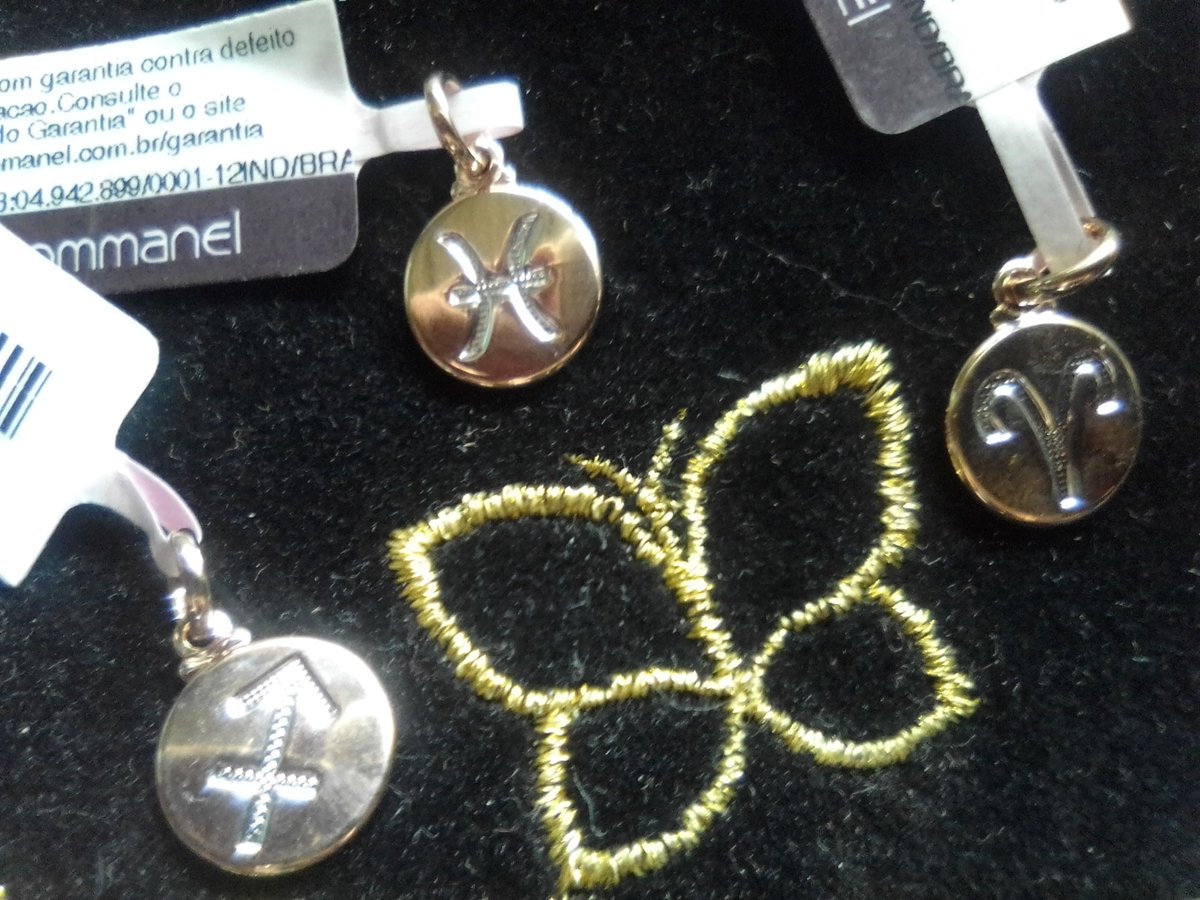 Cosmeticos_TM's tweet photo. 🦋Pingente Signos. R$ 72,80
Ref. 5422010000 = PEIXES
Ref. 5422040000 = ÁRIES
Ref. 5421880000 = SARGITÁRIO

🎉Pronta-entrega

👉🏾Chame inbox
#rommanel #folheadoaouro #signos #horoscopo #zodiaco #astral  #cosmeticosetudomais #paradaideal #guapimirim #riodejaneiro #saopaulo https://t.co/m7eZ0PsWTo
