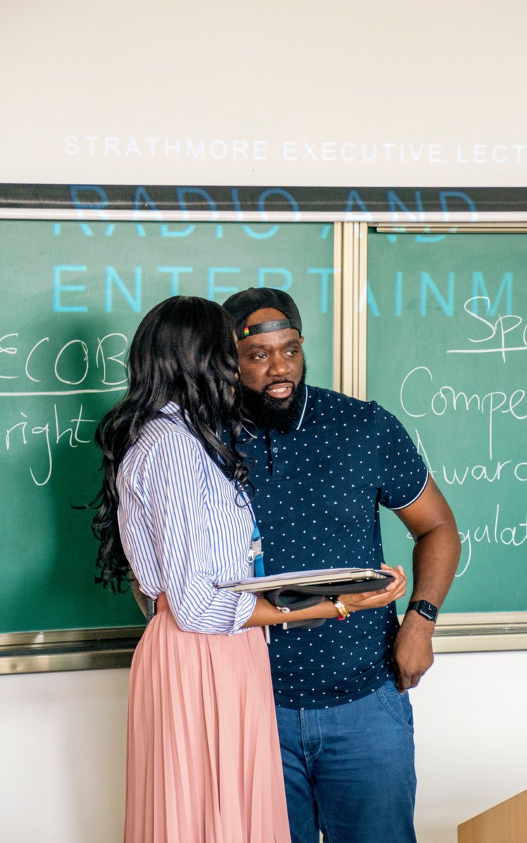 Snochwada's tweet photo. These pics from last Saturday's #SnoClass2020 by @iNgizi capture @GMONEYizME from a nervous start to a stellar delivery. First time Lecturer and @StrathmoreLaw no less. Well done! So proud to have an exemplary start to the Sports & Entertainment Law Course
#ExecutiveEducation https://t.co/9slPhLZJaA
