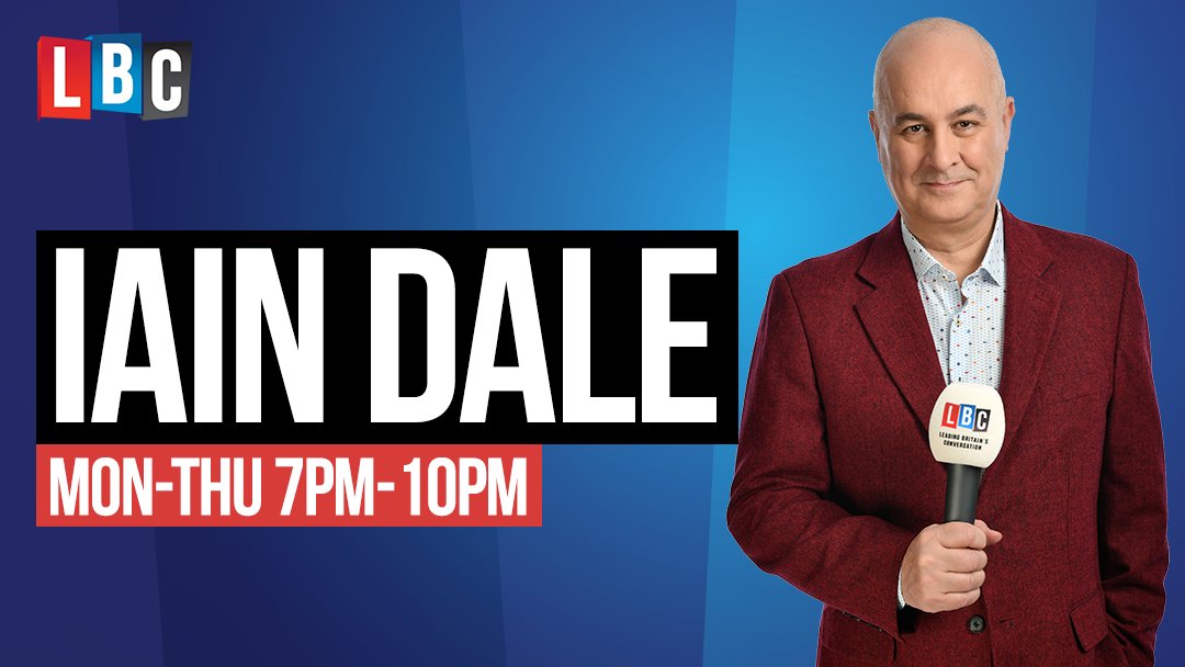 IainDale's tweet photo. Coming up on Iain Dale in the Evening from 7pm...

7pm LBC Newshour

8pm Phone-in on child bereavement

9pm Phone-in on workplace bullying. How prevalent is it and what can be done about it? https://t.co/Damx72caA9