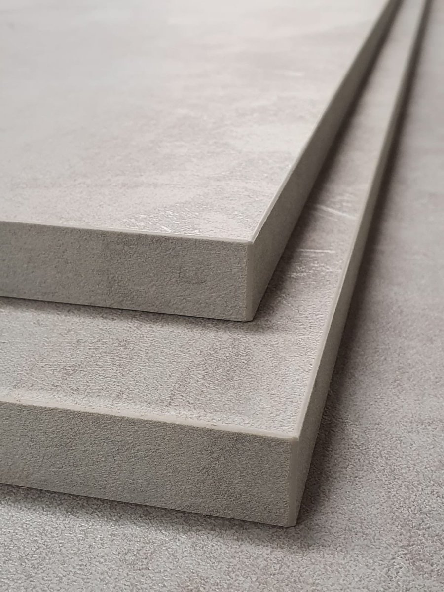 Cutlistboards's tweet photo. Xylocleaf Beton Ares FB02 | A rugged concrete appearance with matching edging. Head over to https://t.co/OJjRdzZ8Y7 for cut &amp; edge prices &amp; decor options #CutList #cutandedge #xylocleaf https://t.co/KBy1ZgUqQ2