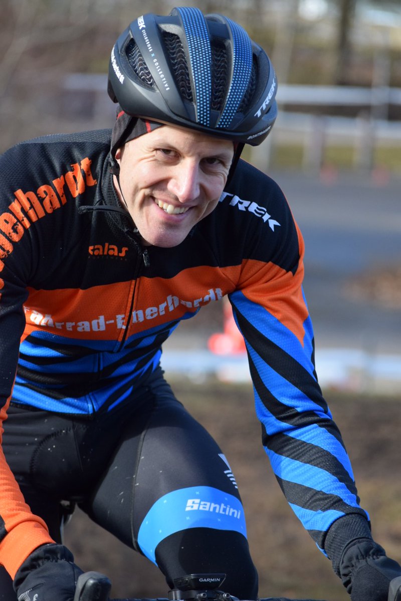sbaumanncycling's tweet photo. This is what happens when I see my wife... 😐➡😀
Grateful for your support this season! 
#TeamJSB 
#trekcxc #grassandroots https://t.co/GOhVCB56Pt
