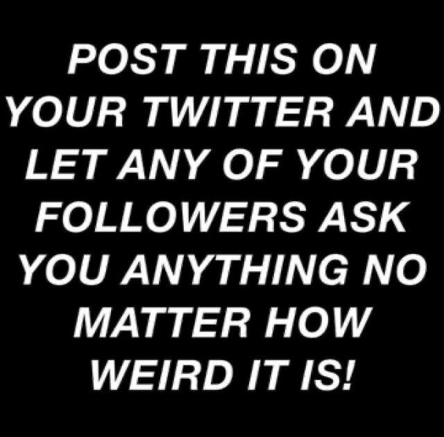 All I ask is please don't be rude. Comments only please. https://t.co/q6StLASr39