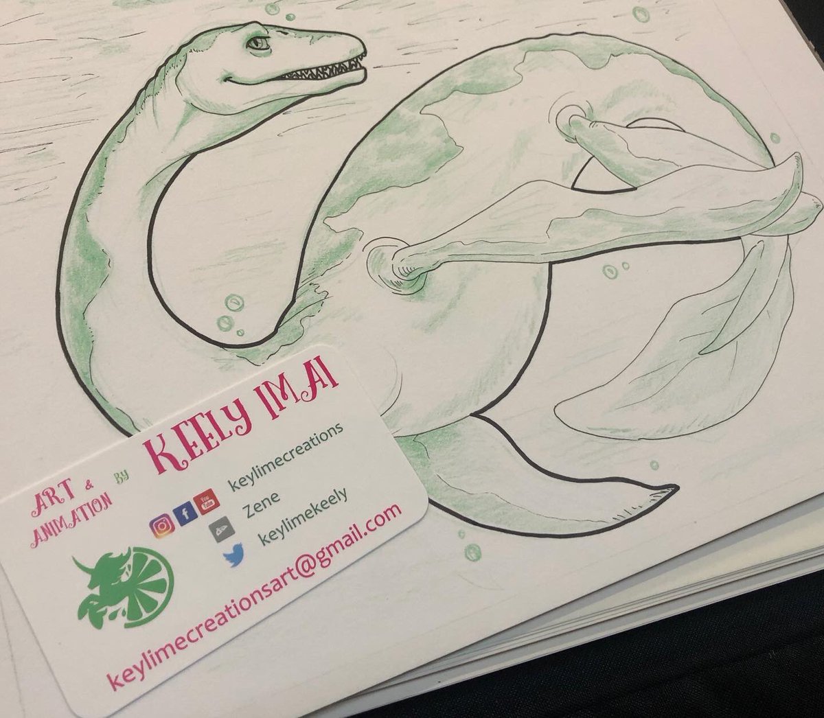 keylimekeely's tweet photo. Seriously, some of the best ideas 😆 A couple more #hexacon2020 commissions 💚
-
-
-
#art #drawing #lineart #centaur #fatcentaur #rocket #lochnessmonster #nessie #plesiosaur #mythologicalcreatures https://t.co/LSFJO7GkjR