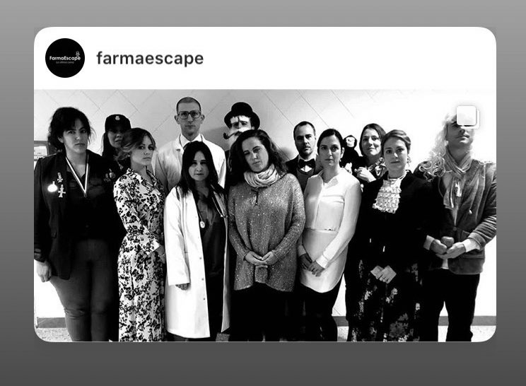 desotomayorma's tweet photo. Hoy en @fafarsevilla rodaje de la segunda temporada de #FarmaEscape 😱 https://t.co/XBR6jBKOpy