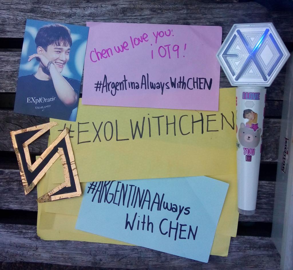 EXOSilverDream's tweet photo. ใ#ArgentinaAlwaysWithChenใ
.
.
#exolcordoba #EXO #ArgentinaSupportChen
#์์ #AlwaysWithChen
#MyAnswerIsEXO9
#CHEN_STAYS
#๊ธฐ๋ค๋ ธ๋ค_๋ฏฟ๋ฃ์ฒธ
#์์9_์ํด์_๊ธฐ๋ค๋ฆฐ๋ค
#WeAreTheMajority
#EXOLWithCHEN #SM_PROTECT_EXO9 https://t.co/NUJwjpGERj