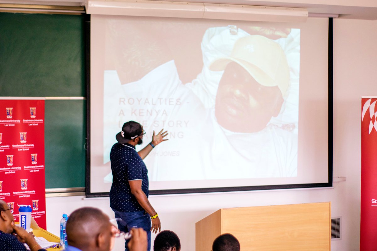 Snochwada's tweet photo. @iNgizi @GMONEYizME @StrathmoreLaw The session: Music & Radio Law at @StrathmoreLaw . Topics covered by @GMONEYizME included: Libel, Defences against Libel, Music Publishing, Copyright Infringement, CMOs, Royalties, Music on YouTube
#SnoClass2020
#ExecutiveEducation https://t.co/WGbGoJSSz8