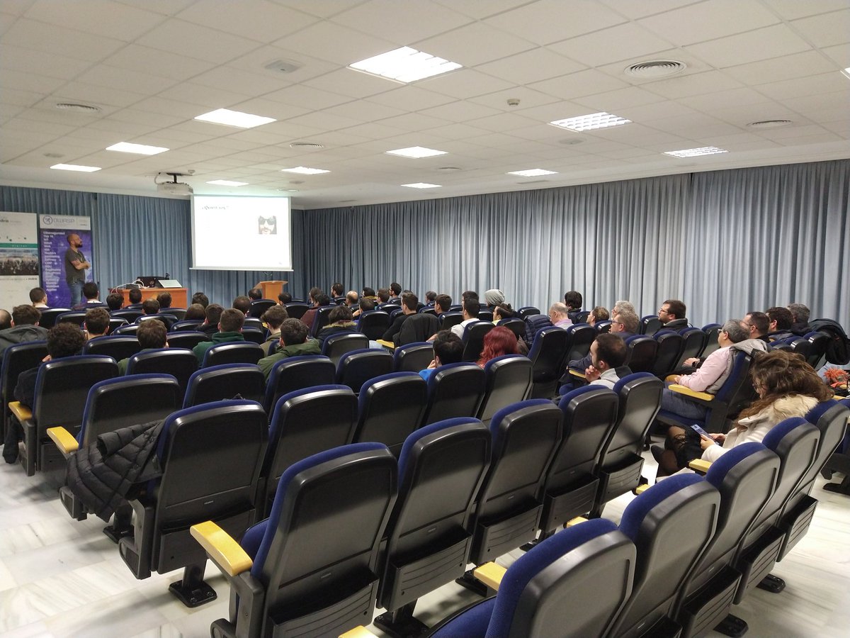 Una pasada organizar un evento de <a href="/OWASP_Sevilla/">OWASP Sevilla</a> un día entre semana y lloviendo a mares y que se presenten 70 personas 💪💪💪