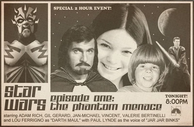 In honor of What if Episode 1 was done in the 70 s? Happy Birthday Gil!  