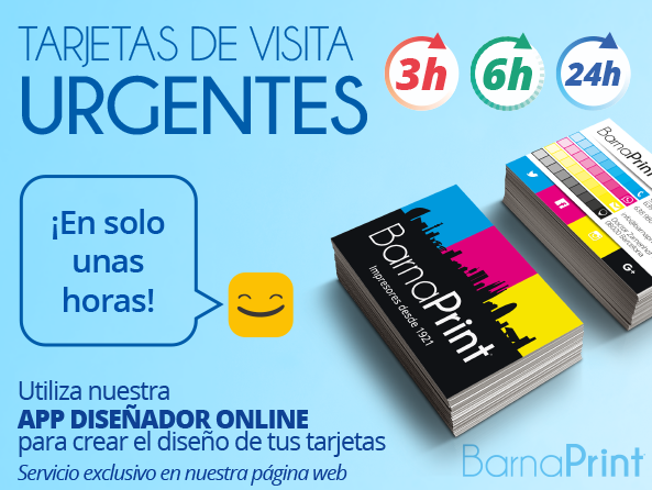 Barnaprint's tweet photo. ¿Necesitas imprimir Tarjetas Visita Urgentes? Haz tu pedido online en nuestra página web y recógelas en unas horas. Y si no tienes listos tus archivos de impresión, utiliza el diseñador online: https://t.co/uAQfOTywwK #TarjetasUrgentes #ImprentaRapida #Barnaprint https://t.co/Qn5JcQtdeG