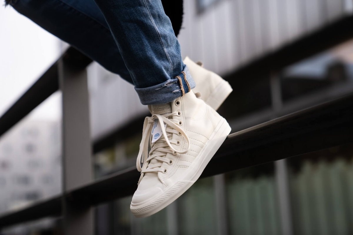 adidas nizza hi leather