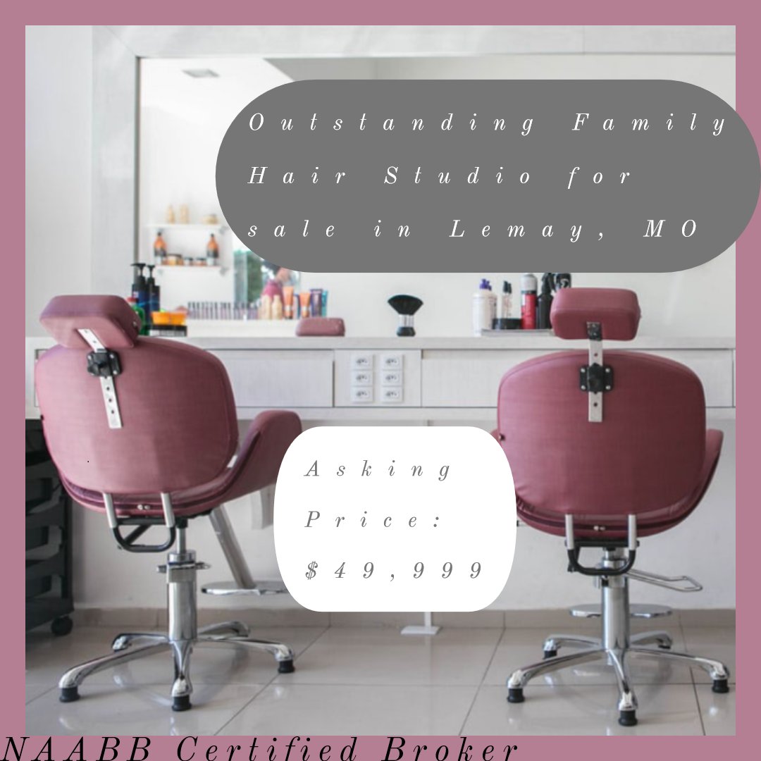 VisionaryBA's tweet image. Business for sale! Perfect for an experienced operator or stylist who would like to own their own place, or a chain looking to expand.

bizbuysell.com/Business-Oppor…

#Lemay #Missouri #Business #Beyourownboss #Envoyz #HairStudio #BusinessBroker #StLouis