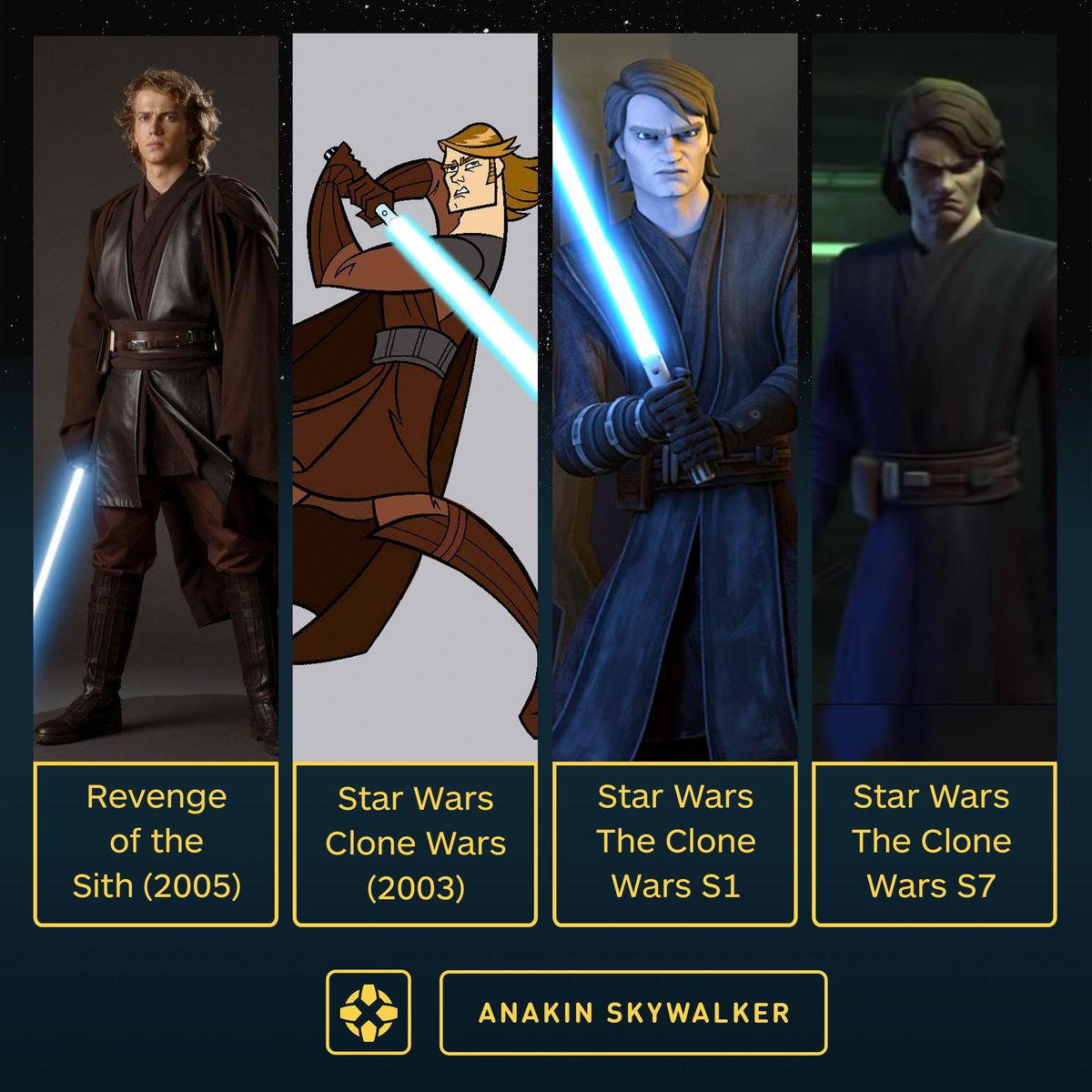 IGN's tweet photo. Star Wars: The Clone Wars returns for its final season on February 21 - here’s how its biggest characters have changed over time. https://t.co/gsh8CelNlB