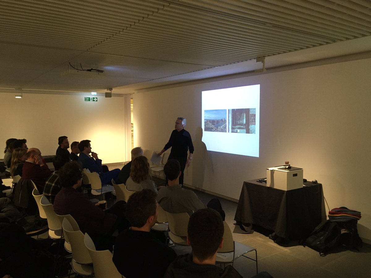 RIBANorthWest's tweet photo. First speaker @gurubayley discussing @thealbertdock architecture and memory and why meaning is valuable #interpro175 #riba https://t.co/XCt7ADPA3B