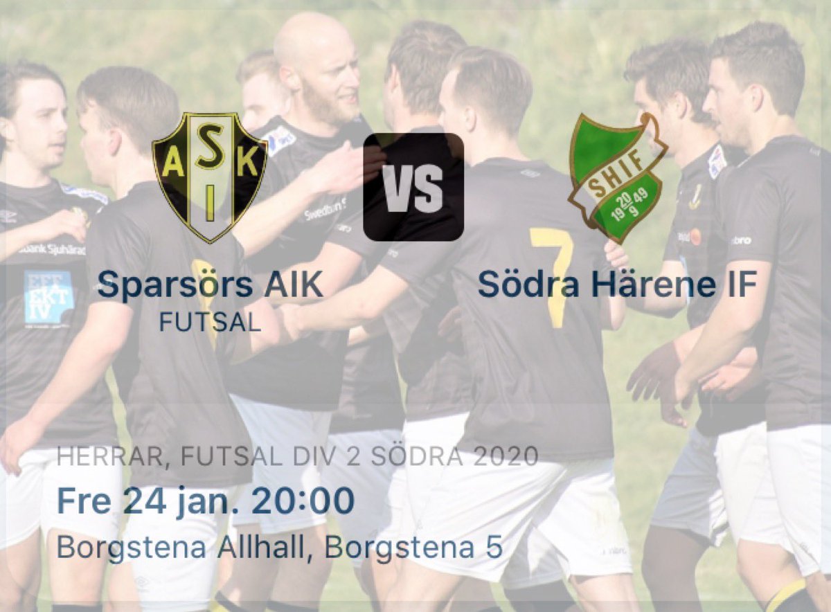 Hemmamatch i Allhallen! Vi ses ⚽️