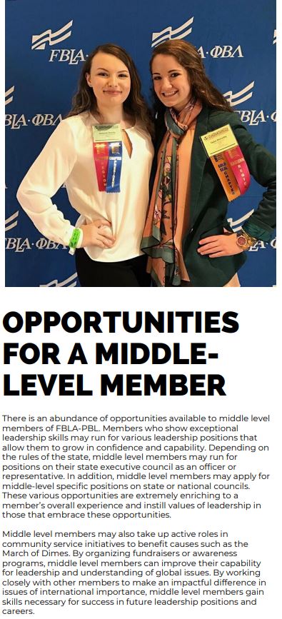 When you know that your mentorship has helped other chapters and members...Thank you Cameryn for helping Taylor to move from ML to HS. Your professionalism has been amazing and it is showing in the Middle Level Toolkit from the National Office! <a href="/NC__FBLA/">North Carolina FBLA</a>  <a href="/NCCSIT/">NC CTE Computer Science, IT, and Technology</a> <a href="/FBLA_National/">FBLA National</a>