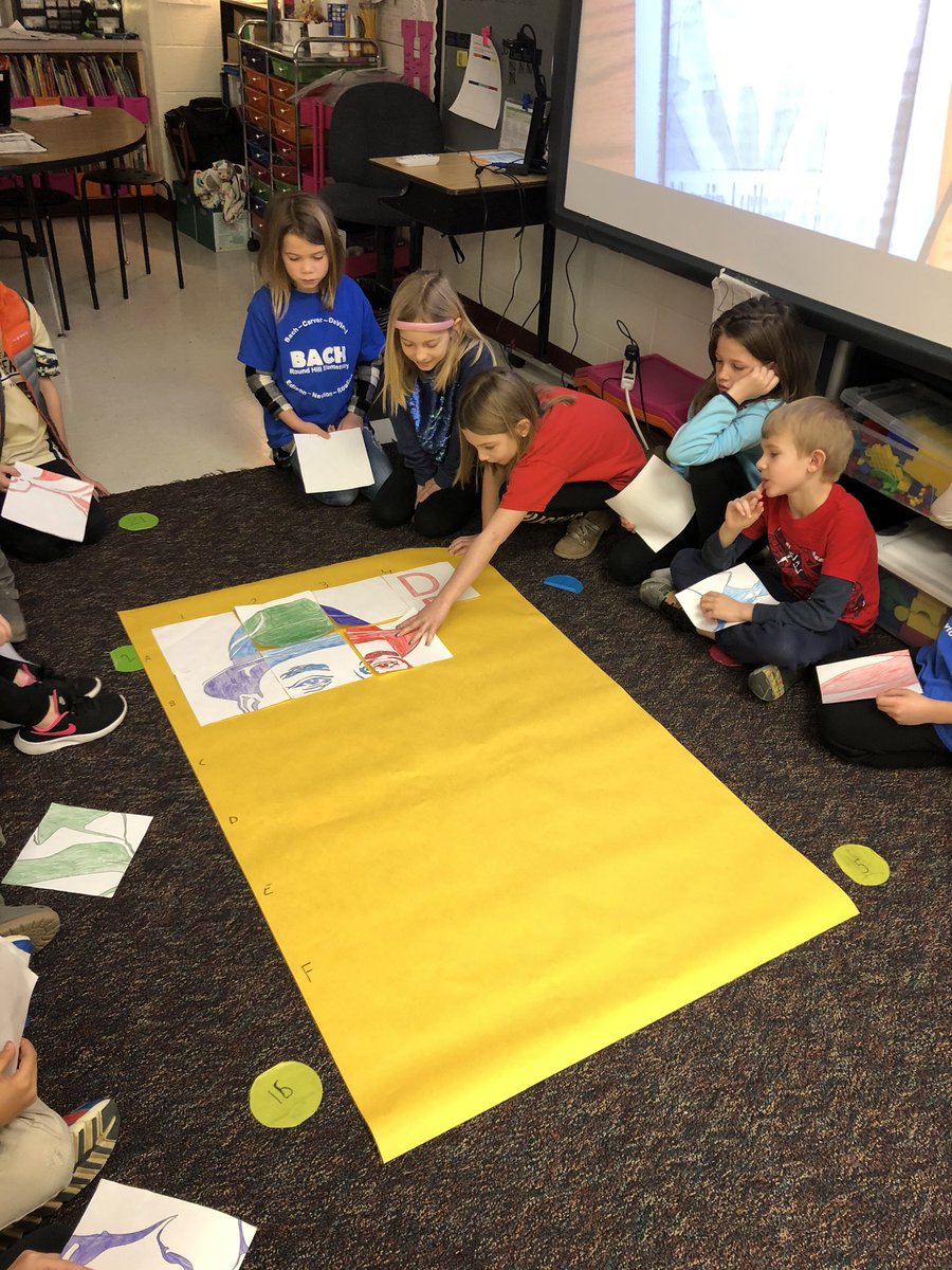 herbertjen23's tweet photo. Morning meeting with collaboration! So much fun! @RoundHillES https://t.co/frxy0airNz