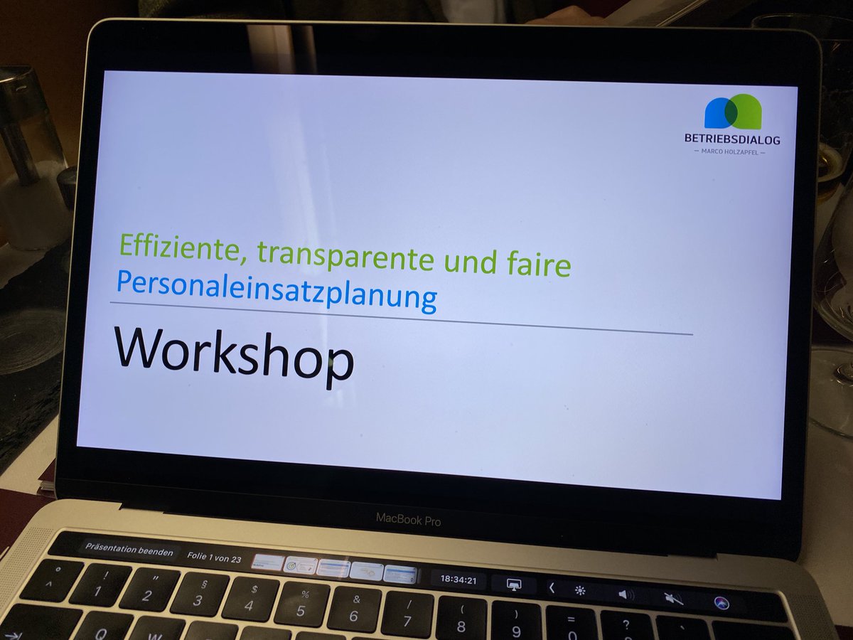 Ein guter Tag geht zu Ende. Heute hatte ich einen intensiven und produktiven Workshop-Tag mit #Arbeitgebervertretern, #Betriebsrat und #Gewerkschaftsvertreter zum Thema Personaleinsatzplanung im Einzelhandel.#mehr #gestalten #weniger #verhandeln ✅