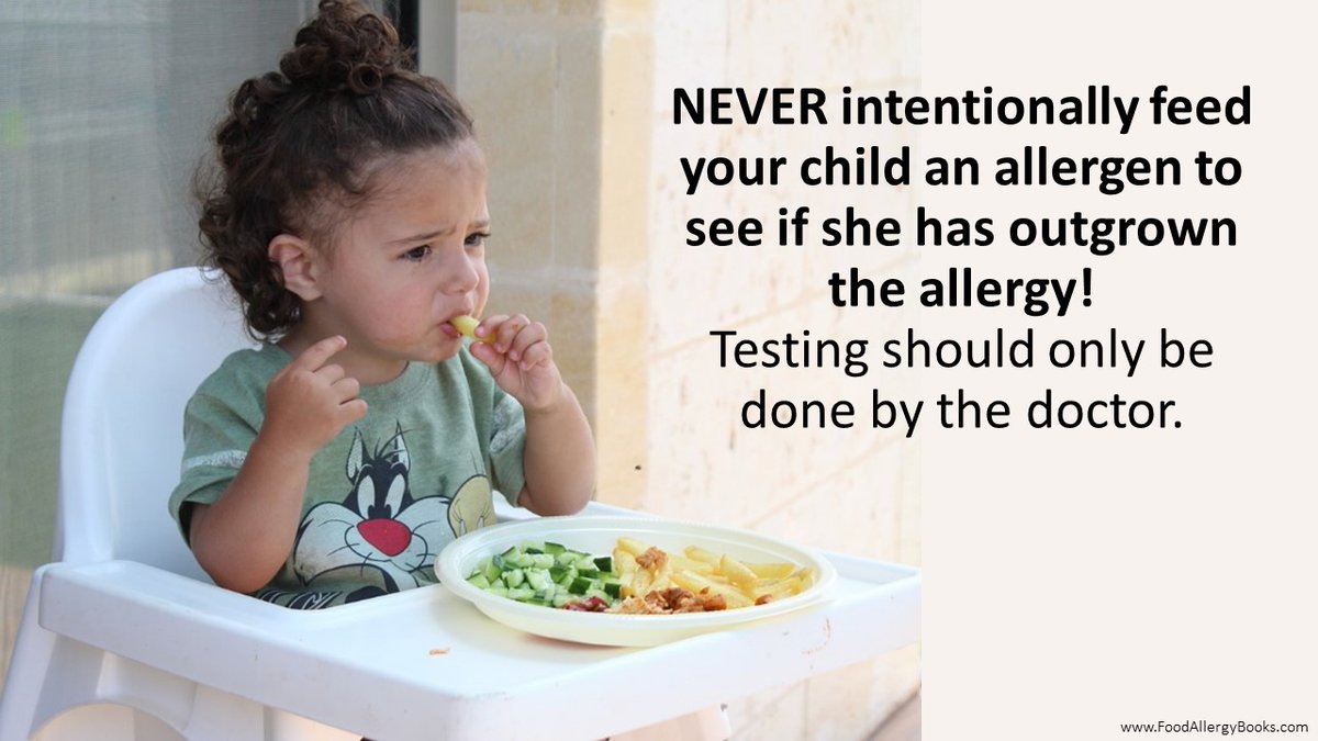 LindaCoss's tweet photo. If the answer is no, you need to be at the doctor's office! #foodallergy https://t.co/9PjTKUaA22