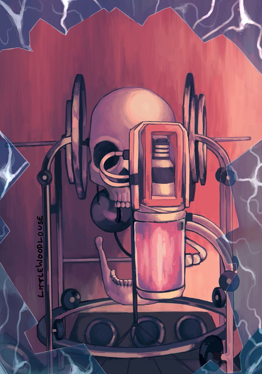 goodlouse's tweet photo. two of the pieces I did for @dhpreyzine - the first was used as the cover for Simulation! 💀
#prey2017 https://t.co/Wk0nkNpnfO