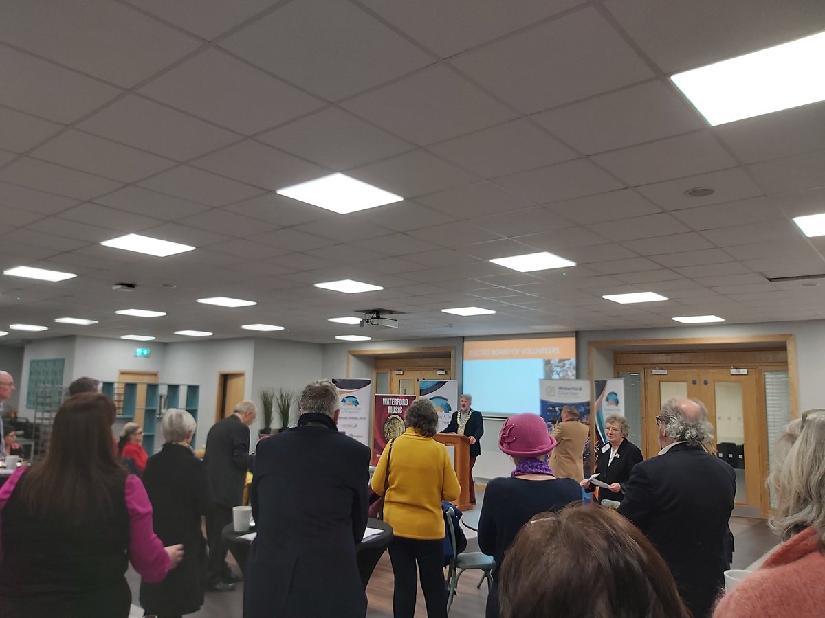 Matrixrecruit's tweet photo. Great to attend the @waterfordcc After Hours networking event in @ArenaWit launching the @SymphonyClubW 2020 programme https://t.co/rvtBWcJ0FJ