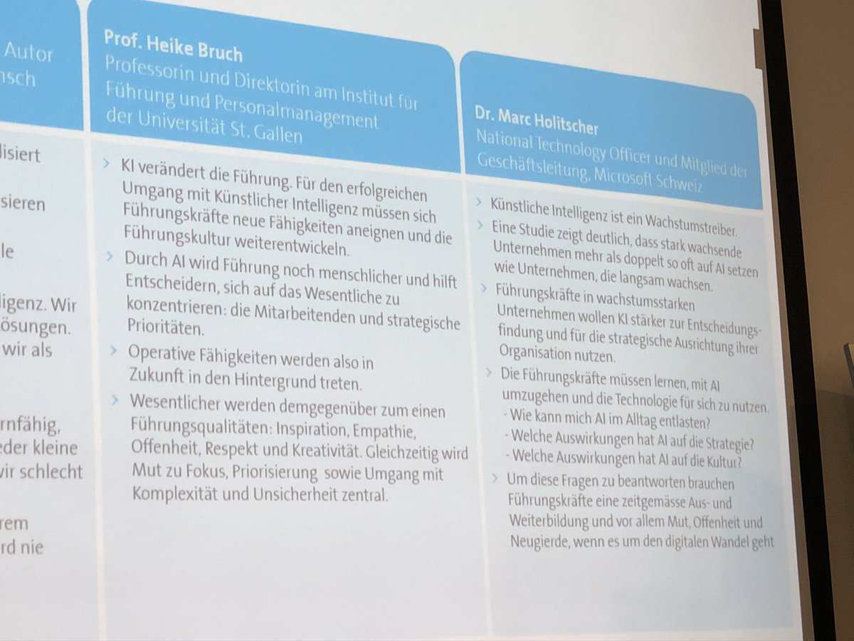 Stefan J. Studer (@stjst) on Twitter photo Digitalisierung: Was bleibt für den Menschen? -Interessante Statements von Reinhard Sprenger, Heike Bruch (HSG), Marc Hoitscher (Microsoft) #IGOdO <a href="/SGO_ch/">SGO Verein</a> Digitalisierung: Was bleibt für den Menschen? -Interessante Statements von Reinhard Sprenger, Heike Bruch (HSG), Marc Hoitscher (Microsoft) #IGOdO <a href="/SGO_ch/">SGO Verein</a>
