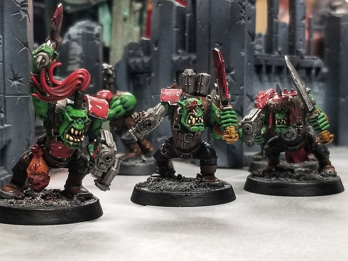 The6Save's tweet image. My beloved Evil Sunz KT ❤☠

#hobbywork #hobby #painting #warlordgames #wargaming #gaming #killteam #warhammer #warhammeraos #warhammer40k #gamesworkshop