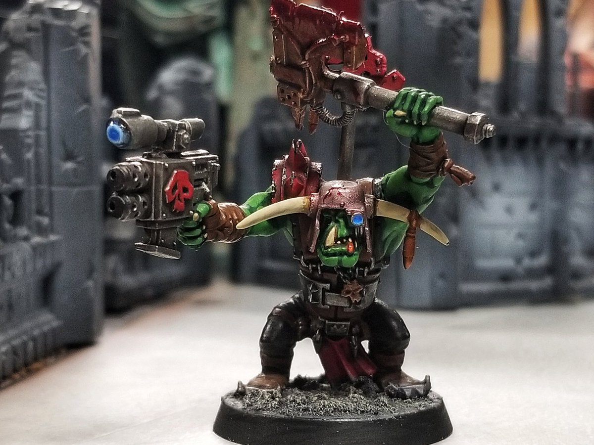 The6Save's tweet image. My beloved Evil Sunz KT ❤☠

#hobbywork #hobby #painting #warlordgames #wargaming #gaming #killteam #warhammer #warhammeraos #warhammer40k #gamesworkshop