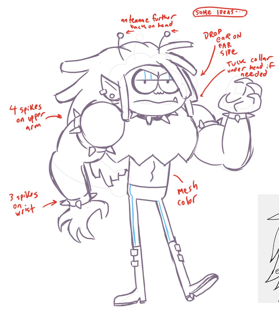This is a Turbo Rad sketch I did from the design process for "Let's Fight To The End". https://t.co/f4s0l0XY7n