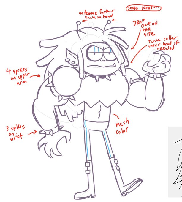 This is a Turbo Rad sketch I did from the design process for "Let's Fight To The End". https://t.co/f4s0l0XY7n 