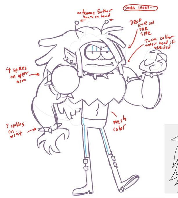 This is a Turbo Rad sketch I did from the design process for "Let's Fight To The End". https://t.co/f4s0l0XY7n 